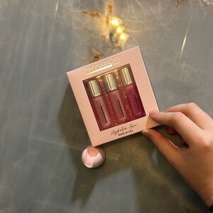 Manna Kadar Tinted Lip Oil Trio - Pink Collection
